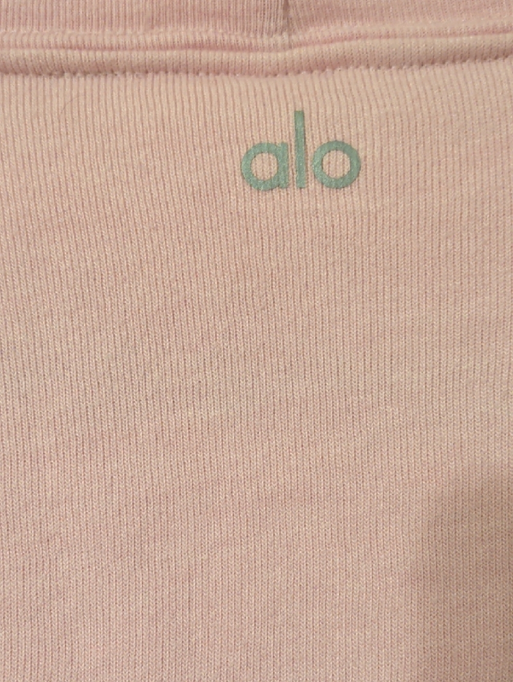 ALO Yoga Extreme Cropped Pullover Sweatshirt in Flamingo - Picture 7 of 10